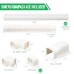 Kerykwan Mini Split AC Line Cover Kit
