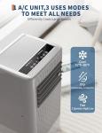 8000 BTU Portable AC for Rooms Up to 350 Sq. Ft