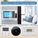 Thermostat Lock Box with Key and Combination