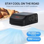 TURBRO 15,000 BTU RV Air Conditioner with Heater