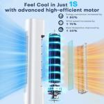 MYICY Portable Evaporative Air Cooler with Remote