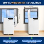 SereneLife 14000 BTU Portable 4-in-1 AC Unit