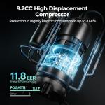 Fogatti 16K BTU RV AC Unit with Heat Pump