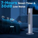 MYICY Portable Evaporative Air Cooler with Remote