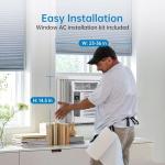 Smart 6000 BTU Window AC with Remote Control