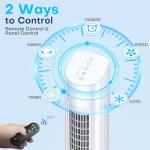 MYICY Portable Evaporative Air Cooler with Remote