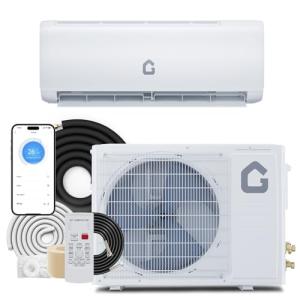 9000 BTU Mini Split AC Heat Pump with WiFi