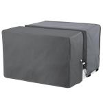 Outdoor and Indoor Air Conditioner Covers, 2 Pack