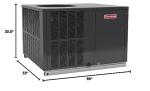 Goodman 3.5 Ton 14 SEER Packaged AC Unit