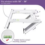 Window AC Support Bracket – No Drilling Required