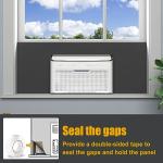 Window AC Side Panels for Year-Round Seal