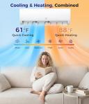 Oylus 11500 BTU Ductless Mini Split AC Unit