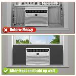 Window AC Side Panels for Year-Round Seal