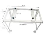 Heavy-Duty Mini Split Ground Mounting Bracket Pad