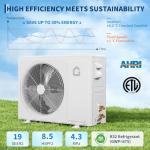 Garvee 9000 BTU Ductless Mini Split AC Unit