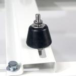 Heavy-Duty Mini Split Ground Mounting Bracket Pad