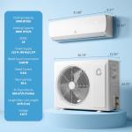Garvee 9000 BTU Ductless Mini Split AC Unit