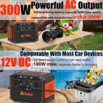 Takki 300W Portable Solar Generator with 40W Panel