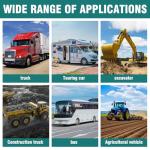 Cooligo 12V 12000 BTU Truck Cab Air Conditioner