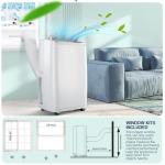 14,000 BTU Portable 3-in-1 Air Conditioner