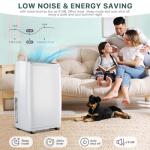 14,000 BTU Portable 3-in-1 Air Conditioner