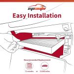 EPAuto CP285 (CF10285) Premium Cabin Air Filter includes Activated Carbon