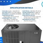 ACiQ 2.5 Ton Packaged Air Conditioner with Heat