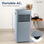 SereneLife 8000 BTU Portable 3-in-1 AC Unit