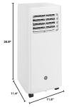 GE 9,000 BTU Portable AC for Small Rooms