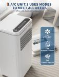 10000 BTU Portable Air Conditioner for Rooms