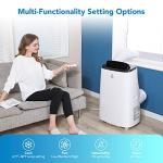 14000 BTU Portable Air Conditioner for Large Rooms