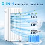 MYICY 25" Portable Windowless Air Conditioner