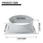 Portable Air Conditioner Exhaust Hose Window Adapter