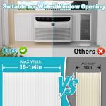 Chiligent Extra Wide Window AC Side Panels