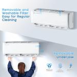 Albott 18,000 BTU Mini Split Air Conditioner