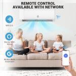 12,000 BTU Mini Split AC with Smart WiFi Control