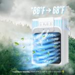 Portable Air Conditioner with 3 Speeds and Mist