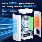 MYICY 25" Portable Windowless Air Conditioner