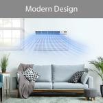 LG 10,000 BTU Through the Wall Air Conditioner, 115V, Cools up to 440 Sq. Ft. for Bedroom, Living Room, Apartment, with Remote, 3 Cool & Fan Speeds, Wall AC Unit, White