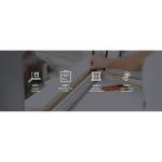 LG 10,000 BTU Through the Wall Air Conditioner, 115V, Cools up to 440 Sq. Ft. for Bedroom, Living Room, Apartment, with Remote, 3 Cool & Fan Speeds, Wall AC Unit, White