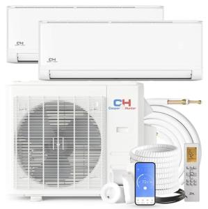 18000 BTU Mini Split Dual Zone Heat Pump