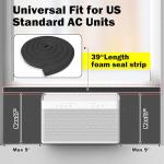 Weatherproof Foam Side Panels for Window AC Units