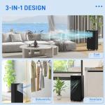HOMCOM 8000 BTU Portable Air Conditioner with Remote