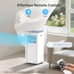 DR.PREPARE 8,000 BTU Portable Air Conditioner with Remote