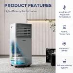 COSTWAY 10000BTU Portable Air Conditioner with Remote