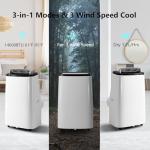 14000 BTU Portable Air Conditioner with Remote Control