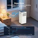 DR.PREPARE 8,000 BTU Portable Air Conditioner with Remote