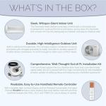 Diamante Essenza 17,000 BTU 17 SEER2 230V High-Wall Ductless Mini-Split Air Conditioner Inverter Heat Pump with 16 Ft. Kit