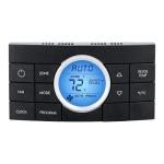 Black 3314082.000 RV Thermostat Multi-Zone Comfort Control Center 2, 10-Button Compatible with Dometic Air Conditioner Series 579, 595, 600, 6308, 520, 6218XX, 6318XX, 6418XX, 6518XX, 457915, 459516