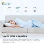 Senville AURA Series Mini Split Air Conditioner Inverter Heat Pump, 6000 BTU, Compatible with Alexa, Energy Star, White